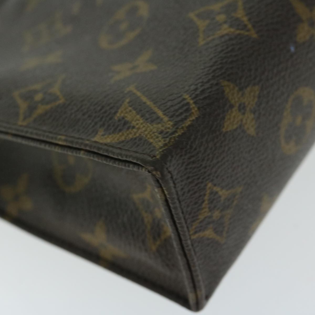 LOUIS VUITTON Monogram Poche Toilette 19 Pouch M47544 LV Auth th4590