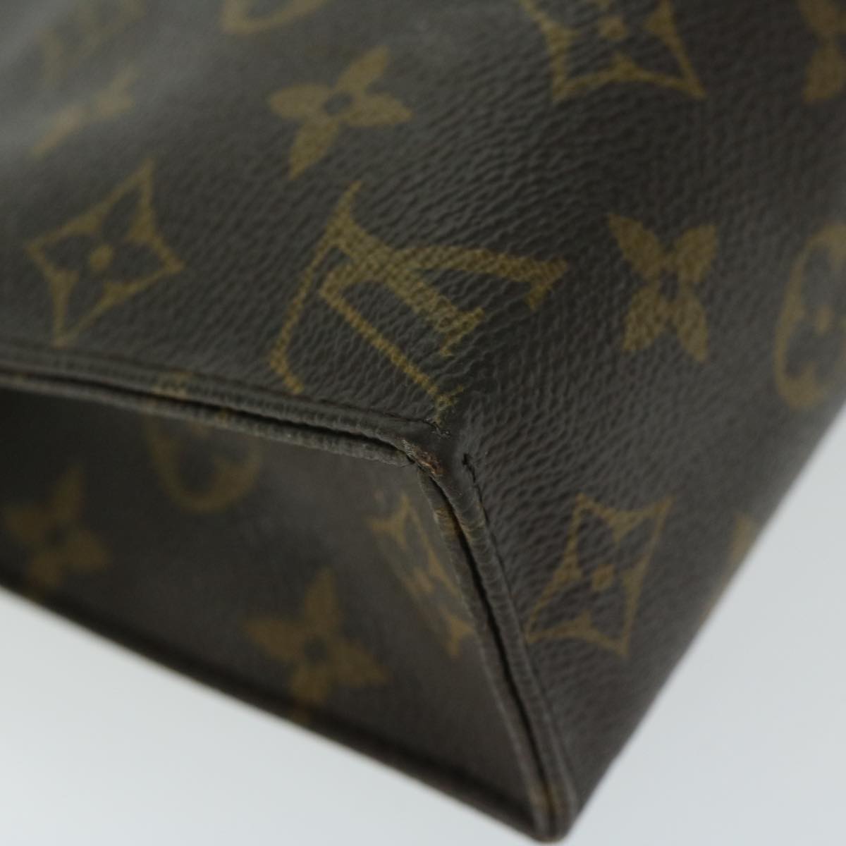 LOUIS VUITTON Monogram Poche Toilette 19 Pouch M47544 LV Auth th4590