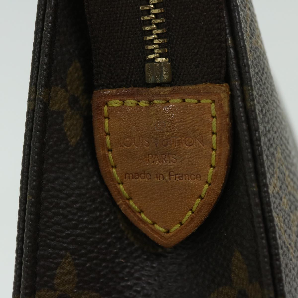 LOUIS VUITTON Monogram Poche Toilette 19 Pouch M47544 LV Auth th4590