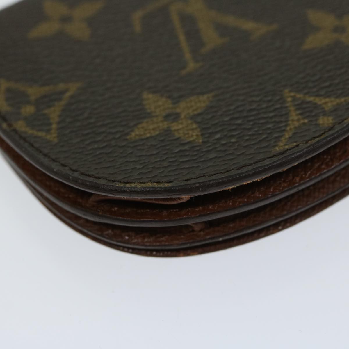 LOUIS VUITTON Monogram Porte Monnaie Guze Coin Purse M61970 LV Auth th4591