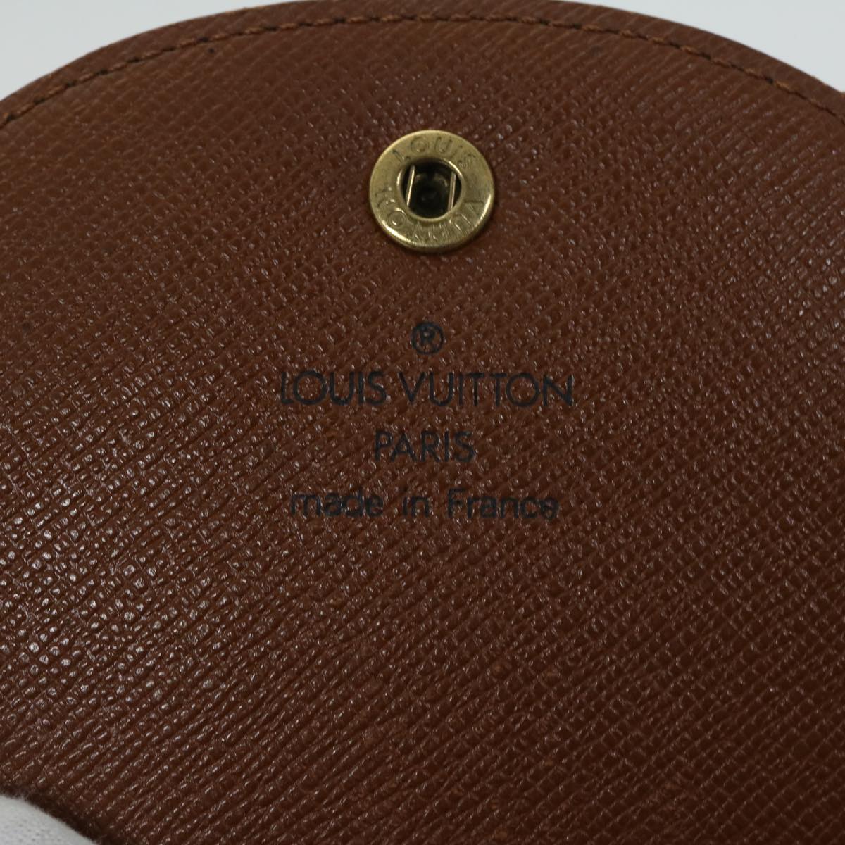 LOUIS VUITTON Monogram Porte Monnaie Guze Coin Purse M61970 LV Auth th4591