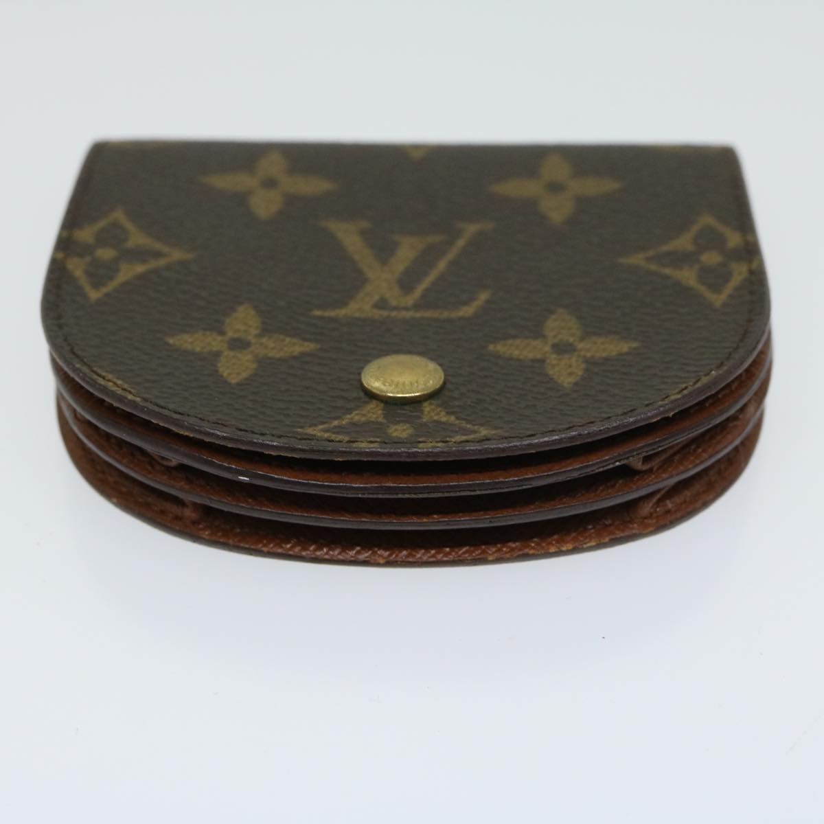 LOUIS VUITTON Monogram Porte Monnaie Guze Coin Purse M61970 LV Auth th4591