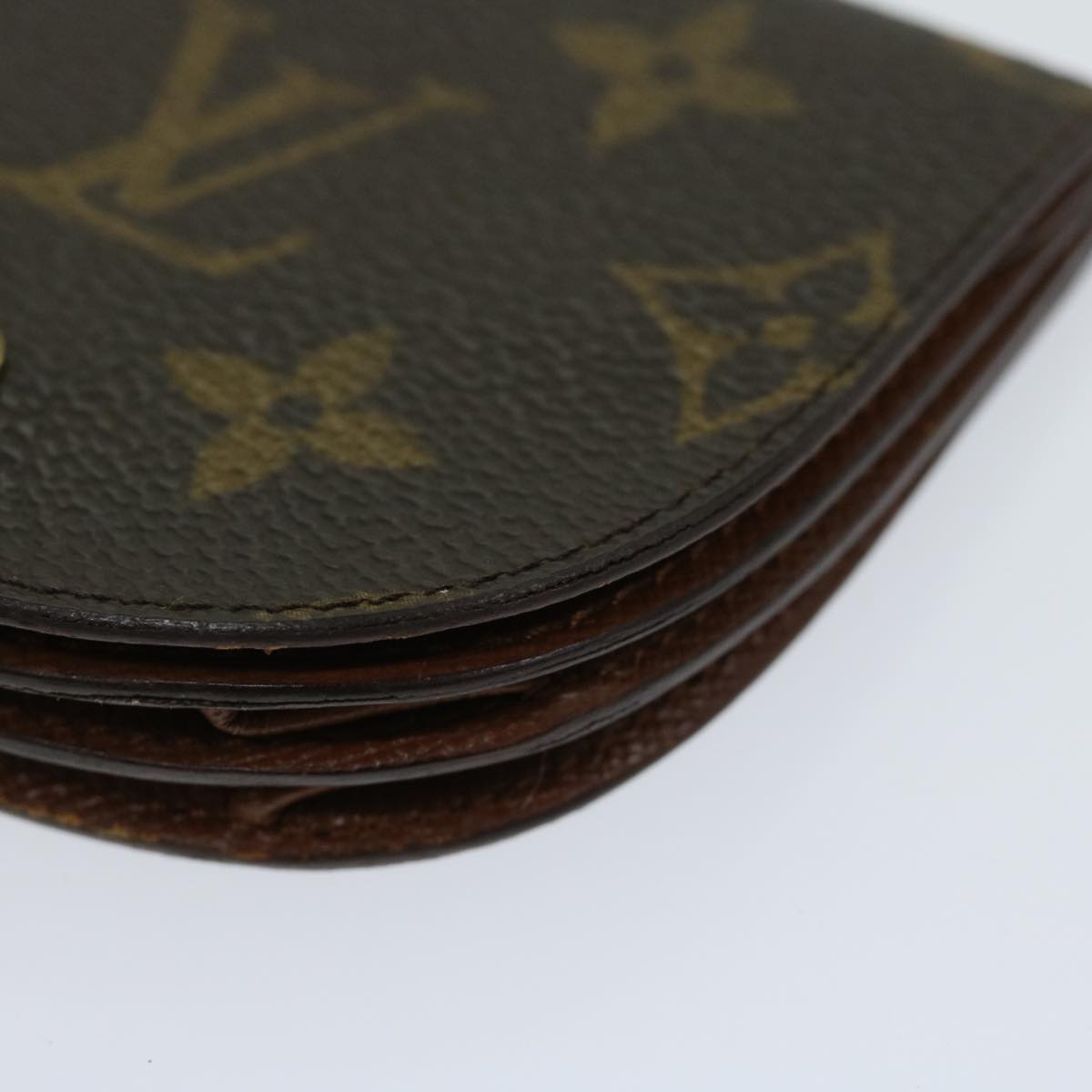 LOUIS VUITTON Monogram Porte Monnaie Guze Coin Purse M61970 LV Auth th4591