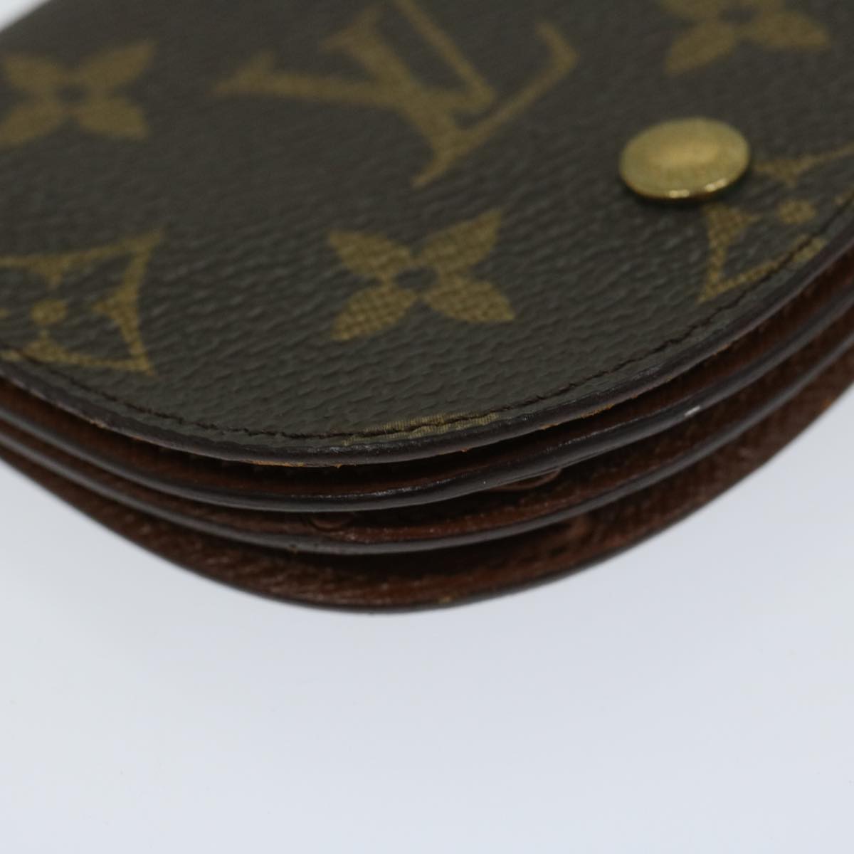 LOUIS VUITTON Monogram Porte Monnaie Guze Coin Purse M61970 LV Auth th4591