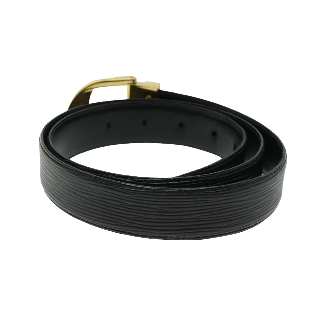 LOUIS VUITTON Epi Ceinture Classic Belt Black R15002 LV Auth th4596