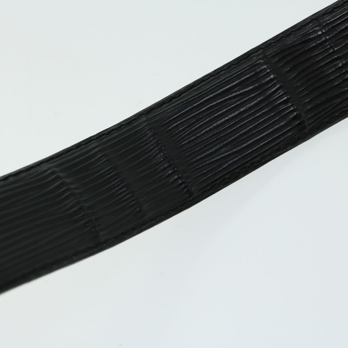 LOUIS VUITTON Epi Ceinture Classic Belt Black R15002 LV Auth th4596