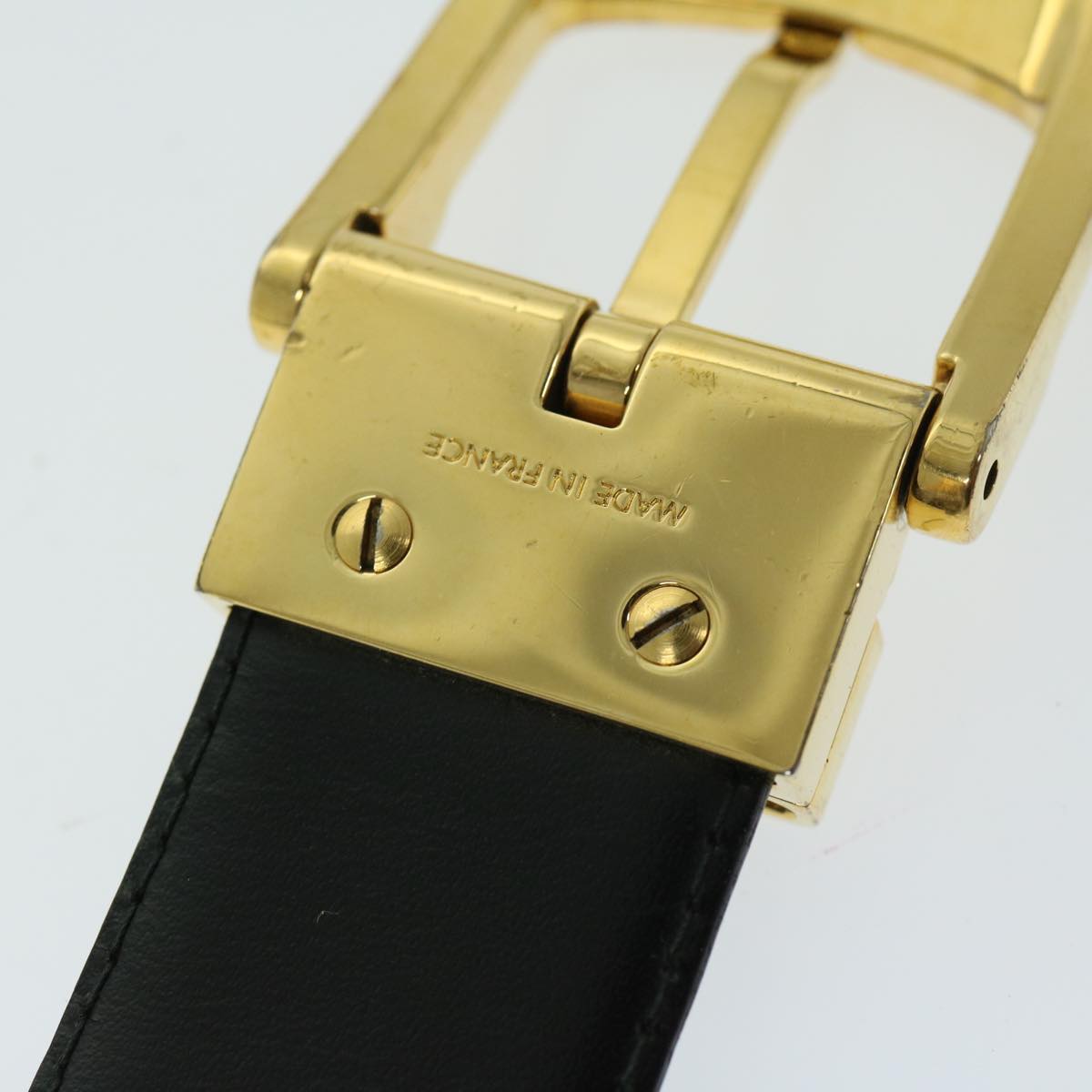 LOUIS VUITTON Epi Ceinture Classic Belt Black R15002 LV Auth th4596