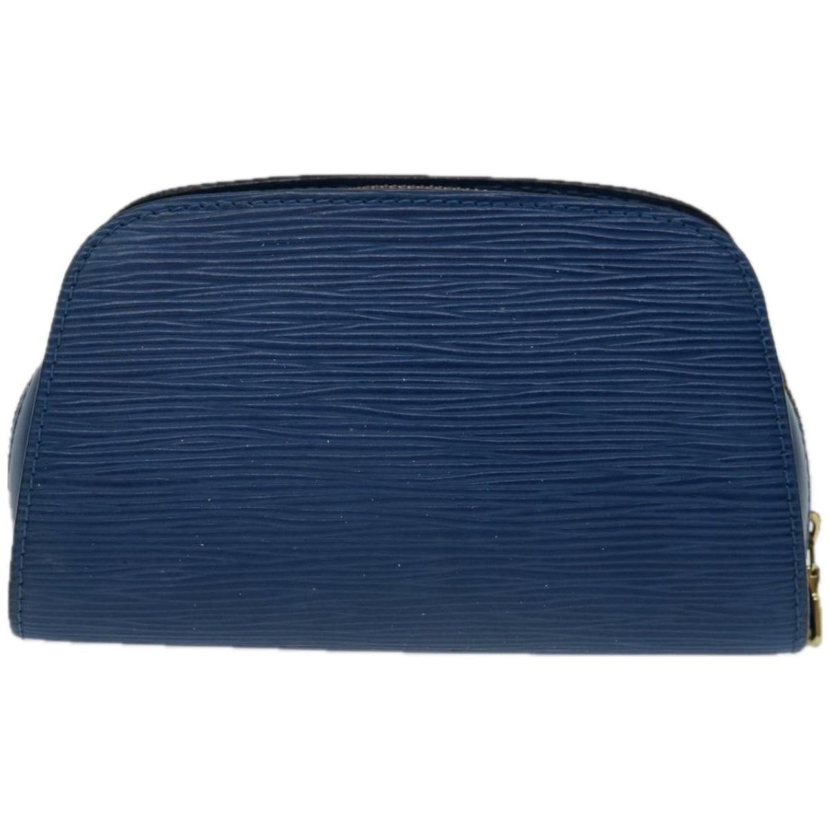 LOUIS VUITTON Epi Dauphine PM Pouch Blue M48445 LV Auth th4603