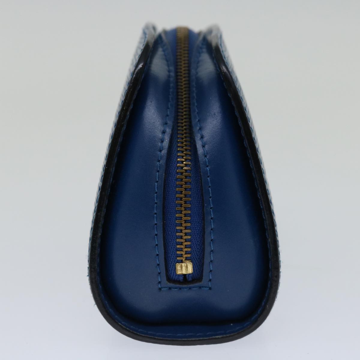 LOUIS VUITTON Epi Dauphine PM Pouch Blue M48445 LV Auth th4603