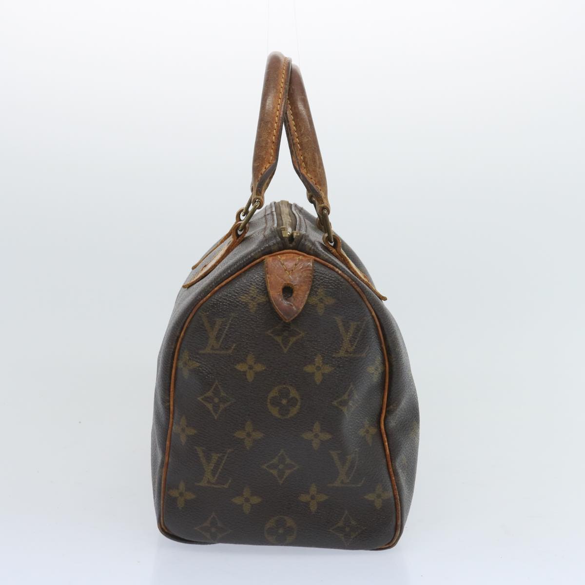 LOUIS VUITTON Monogram Speedy 25 Hand Bag M41528 LV Auth th4612