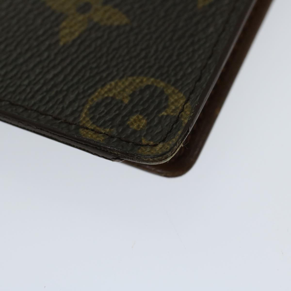 LOUIS VUITTON Monogram Porte Cartes Credit Billfold Wallet M60825 LV Auth th4620