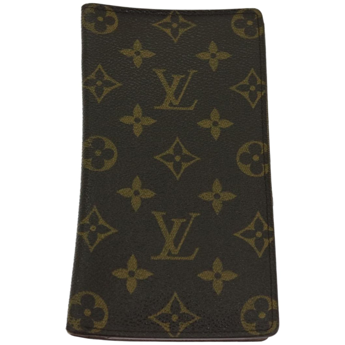 LOUIS VUITTON Monogram Porte Cartes Credit Billfold Wallet M60825 LV Auth th4620