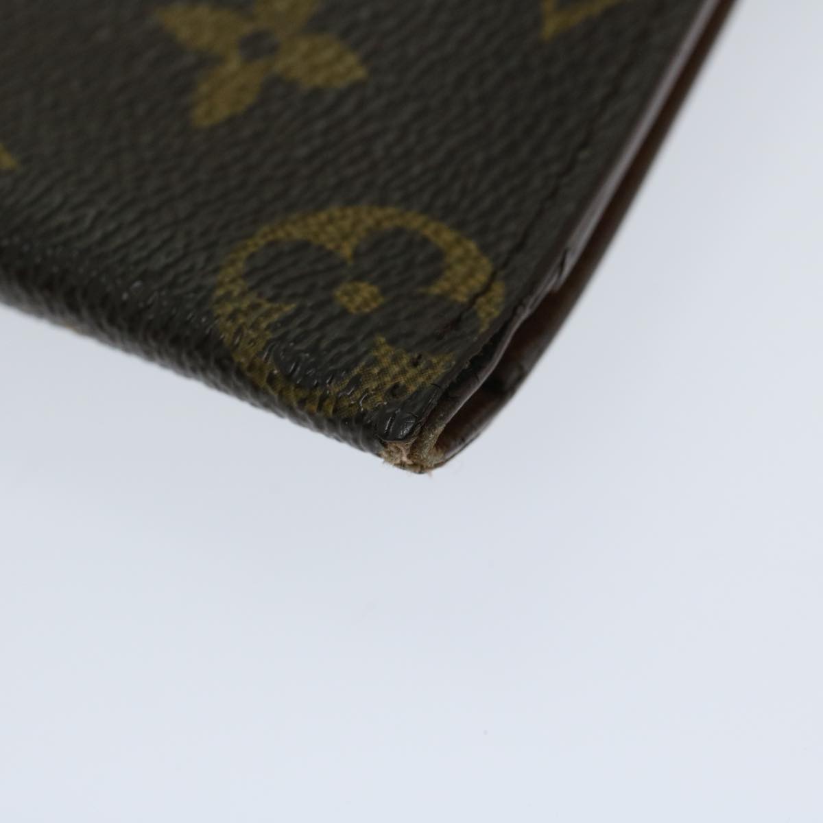 LOUIS VUITTON Monogram Porte Cartes Credit Billfold Wallet M60825 LV Auth th4620