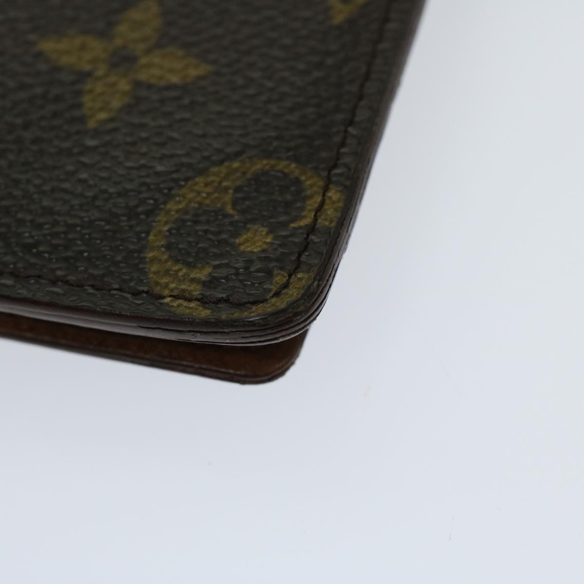 LOUIS VUITTON Monogram Porte Cartes Credit Billfold Wallet M60825 LV Auth th4620