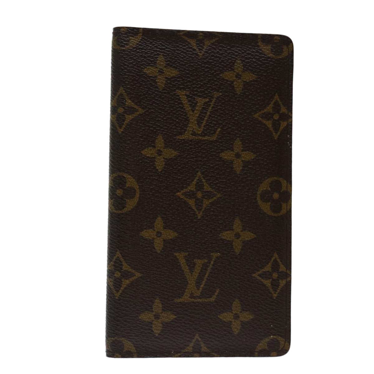 LOUIS VUITTON Monogram Agenda Poche Note Cover R20503 LV Auth th4665