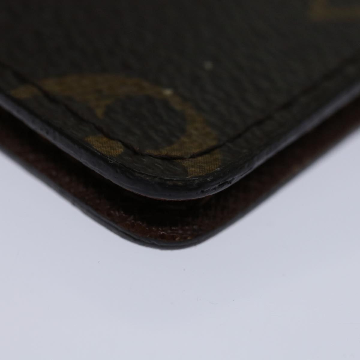 LOUIS VUITTON Monogram Agenda Poche Note Cover R20503 LV Auth th4665