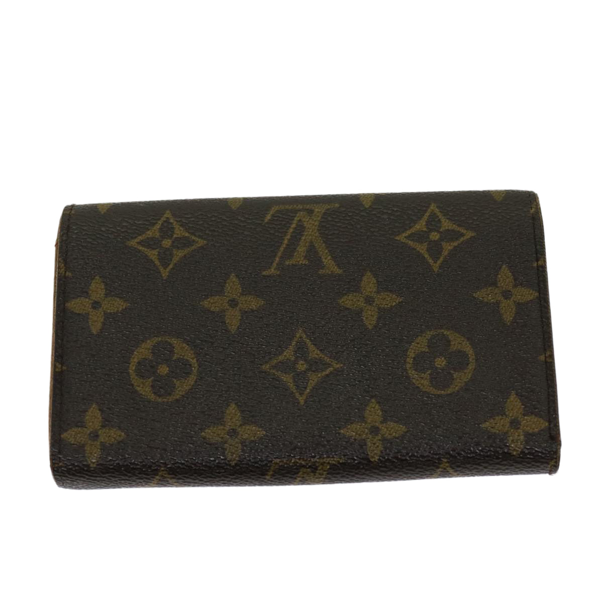 LOUIS VUITTON Monogram Porte Monnaie Billets Tresor Wallet M61730 LV Auth th4715