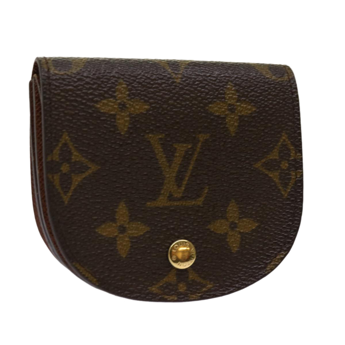 LOUIS VUITTON Monogram Porte Monnaie Guze Coin Purse M61970 LV Auth th4749