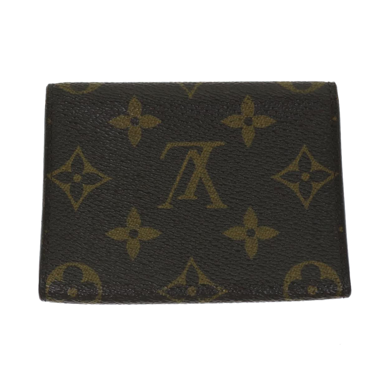 LOUIS VUITTON Monogram Amberop Cartes De Visit Card Case M62920 LV Auth th4750