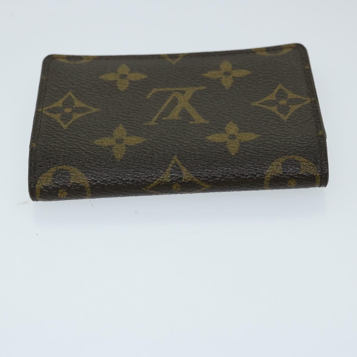 LOUIS VUITTON Monogram Amberop Cartes De Visit Card Case M62920 LV Auth th4750