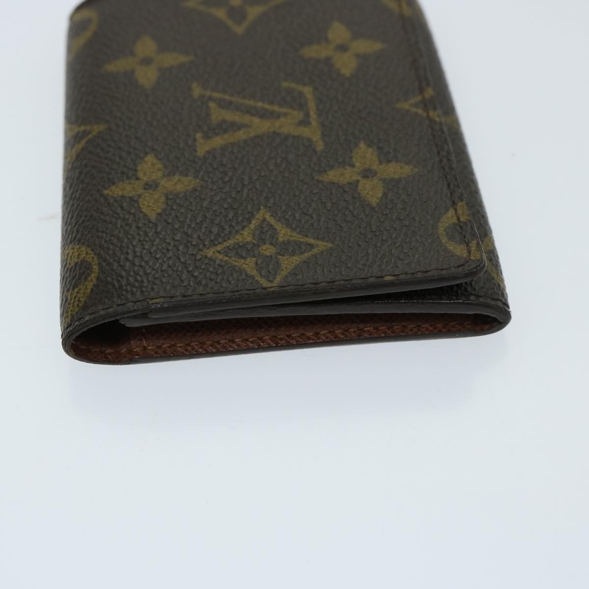 LOUIS VUITTON Monogram Amberop Cartes De Visit Card Case M62920 LV Auth th4750