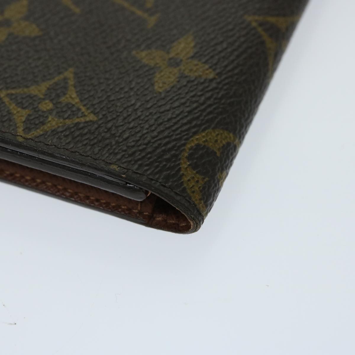 LOUIS VUITTON Monogram Amberop Cartes De Visit Card Case M62920 LV Auth th4750