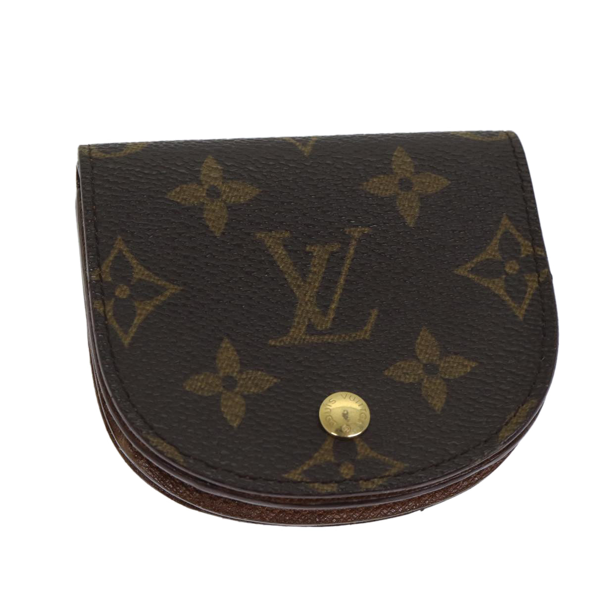 LOUIS VUITTON Monogram Porte Monnaie Guze Coin Purse M61970 LV Auth th4787