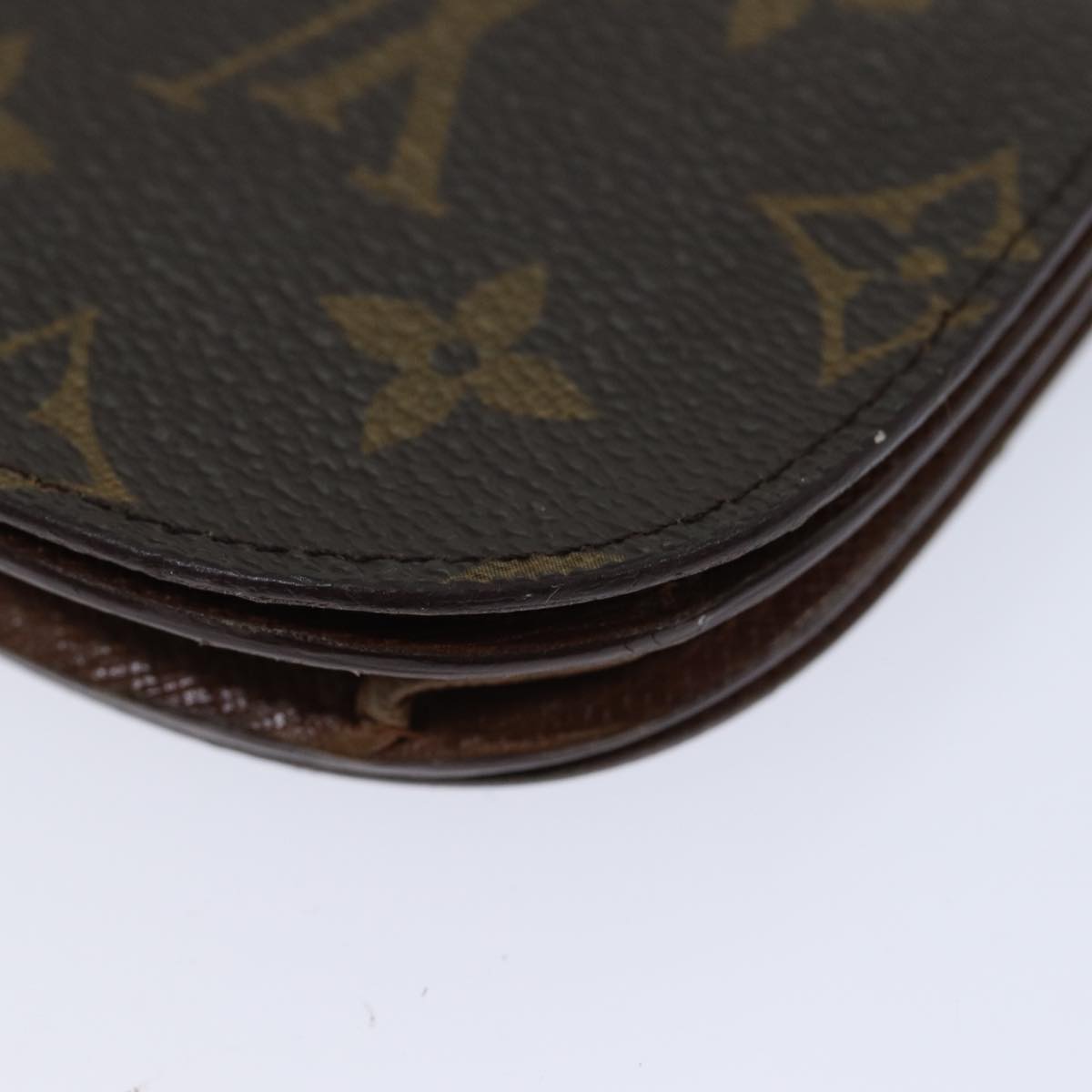 LOUIS VUITTON Monogram Porte Monnaie Guze Coin Purse M61970 LV Auth th4787