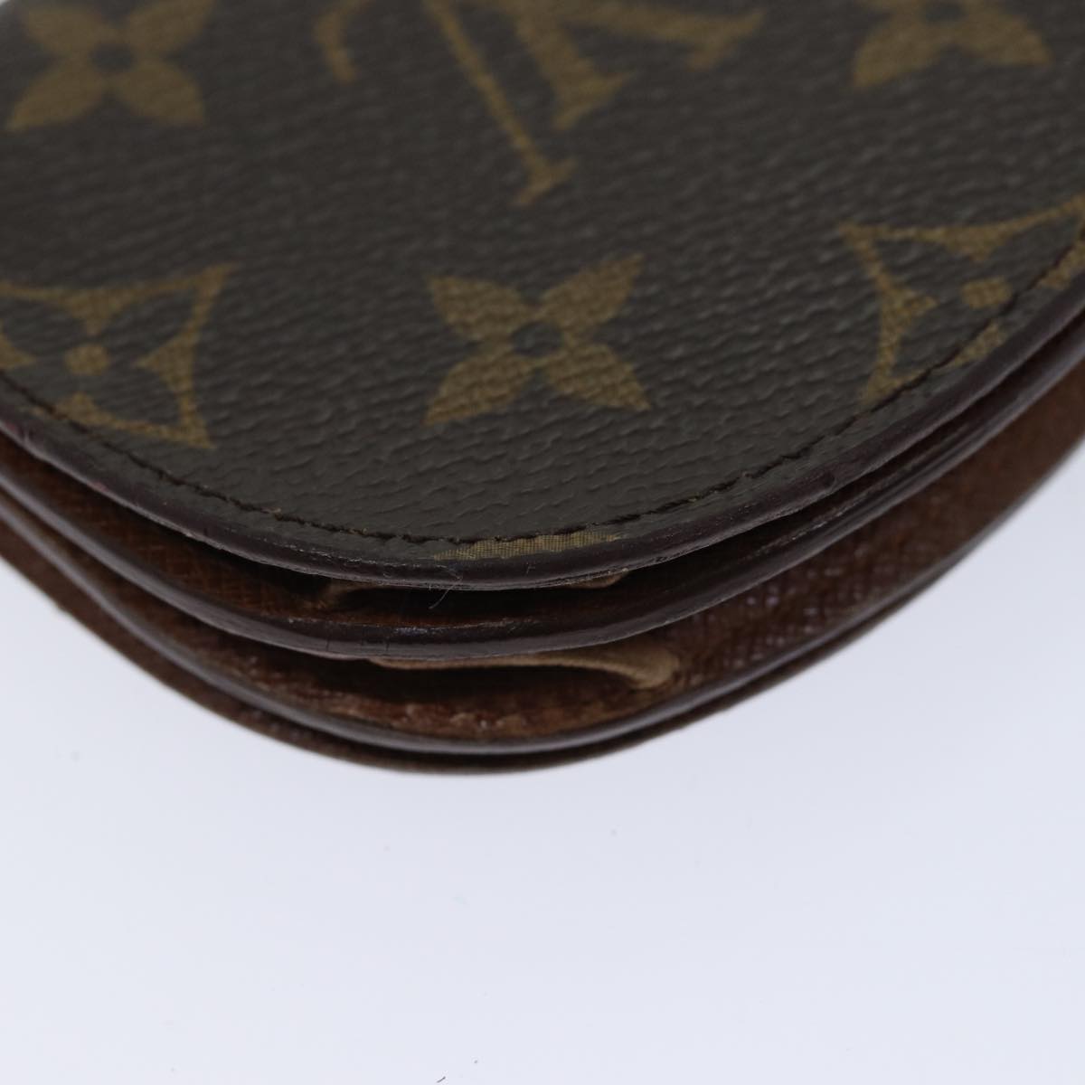 LOUIS VUITTON Monogram Porte Monnaie Guze Coin Purse M61970 LV Auth th4787