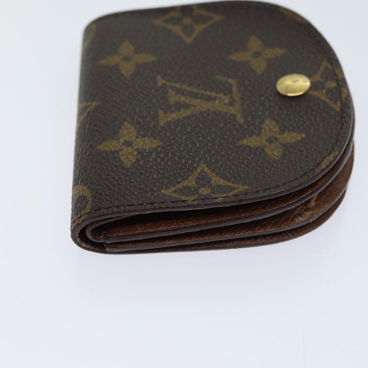 LOUIS VUITTON Monogram Porte Monnaie Guze Coin Purse M61970 LV Auth th4787