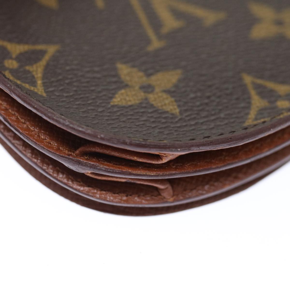 LOUIS VUITTON Monogram Porte Monnaie Guze Coin Purse M61970 LV Auth th4818