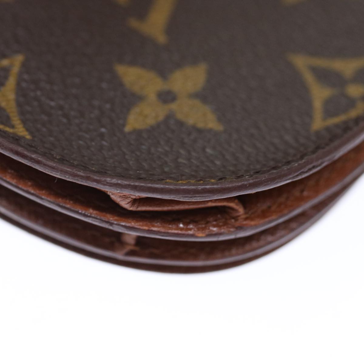 LOUIS VUITTON Monogram Porte Monnaie Guze Coin Purse M61970 LV Auth th4818