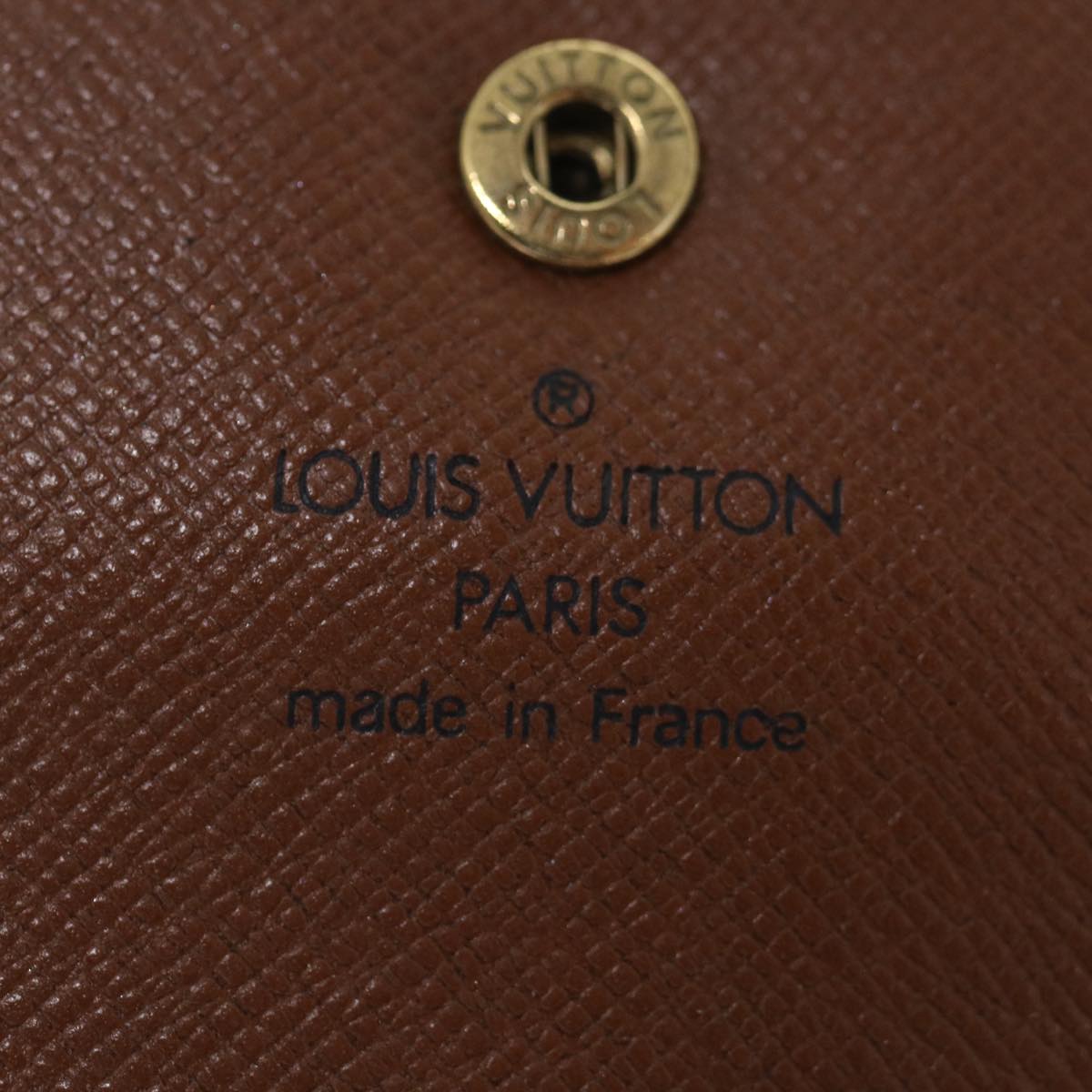 LOUIS VUITTON Monogram Porte Monnaie Guze Coin Purse M61970 LV Auth th4818