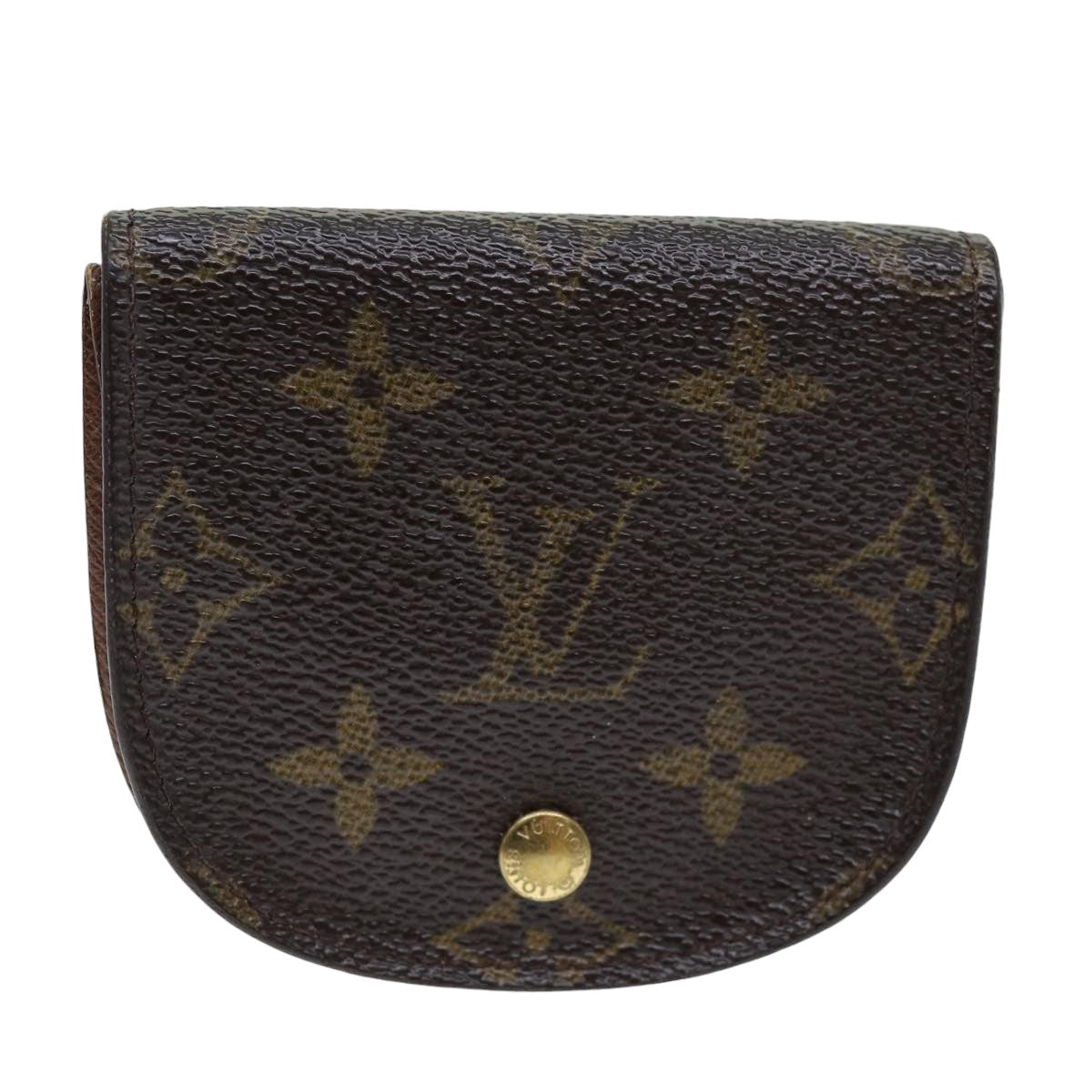 LOUIS VUITTON Monogram Porte Monnaie Guze Coin Purse M61970 LV Auth th4895