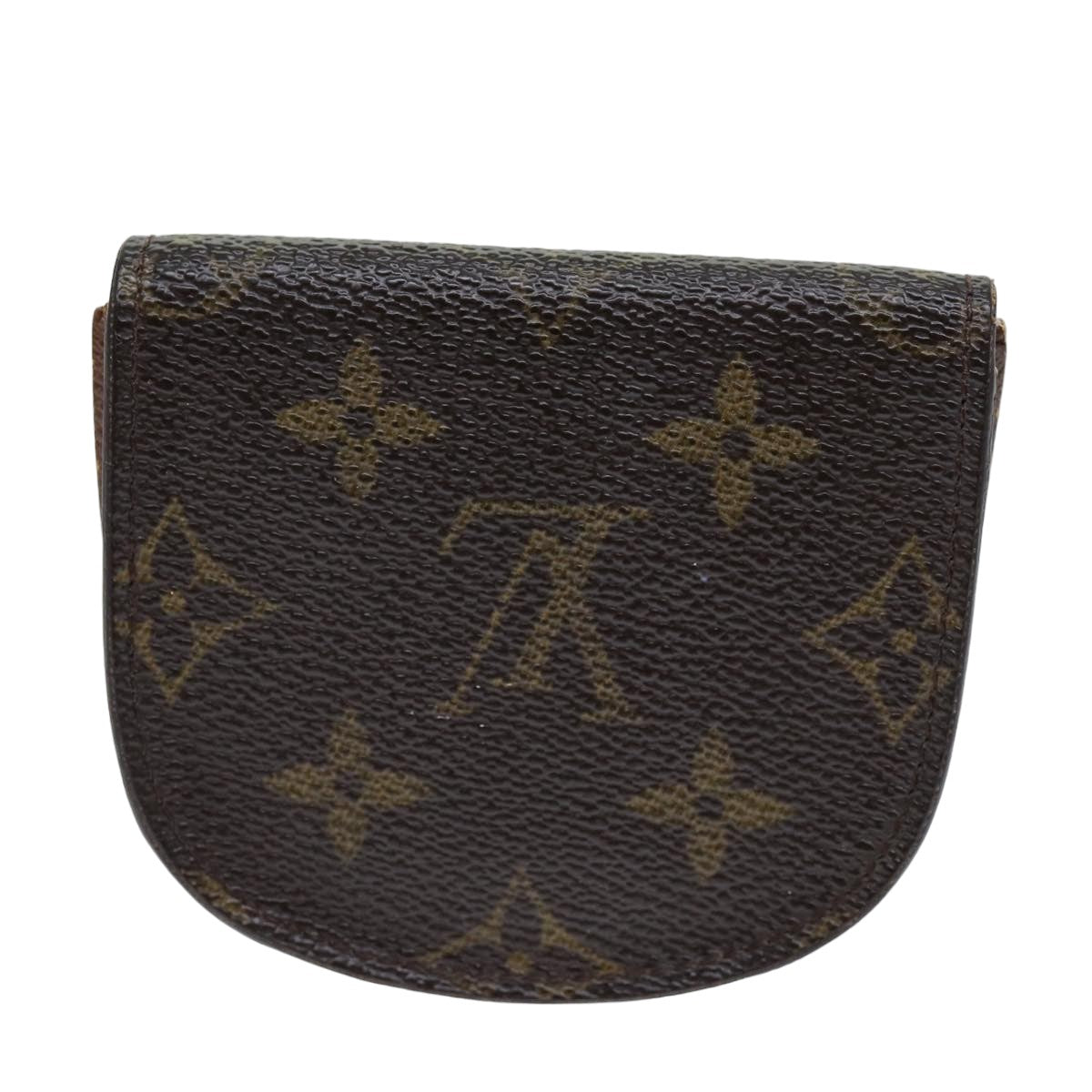 LOUIS VUITTON Monogram Porte Monnaie Guze Coin Purse M61970 LV Auth th4895