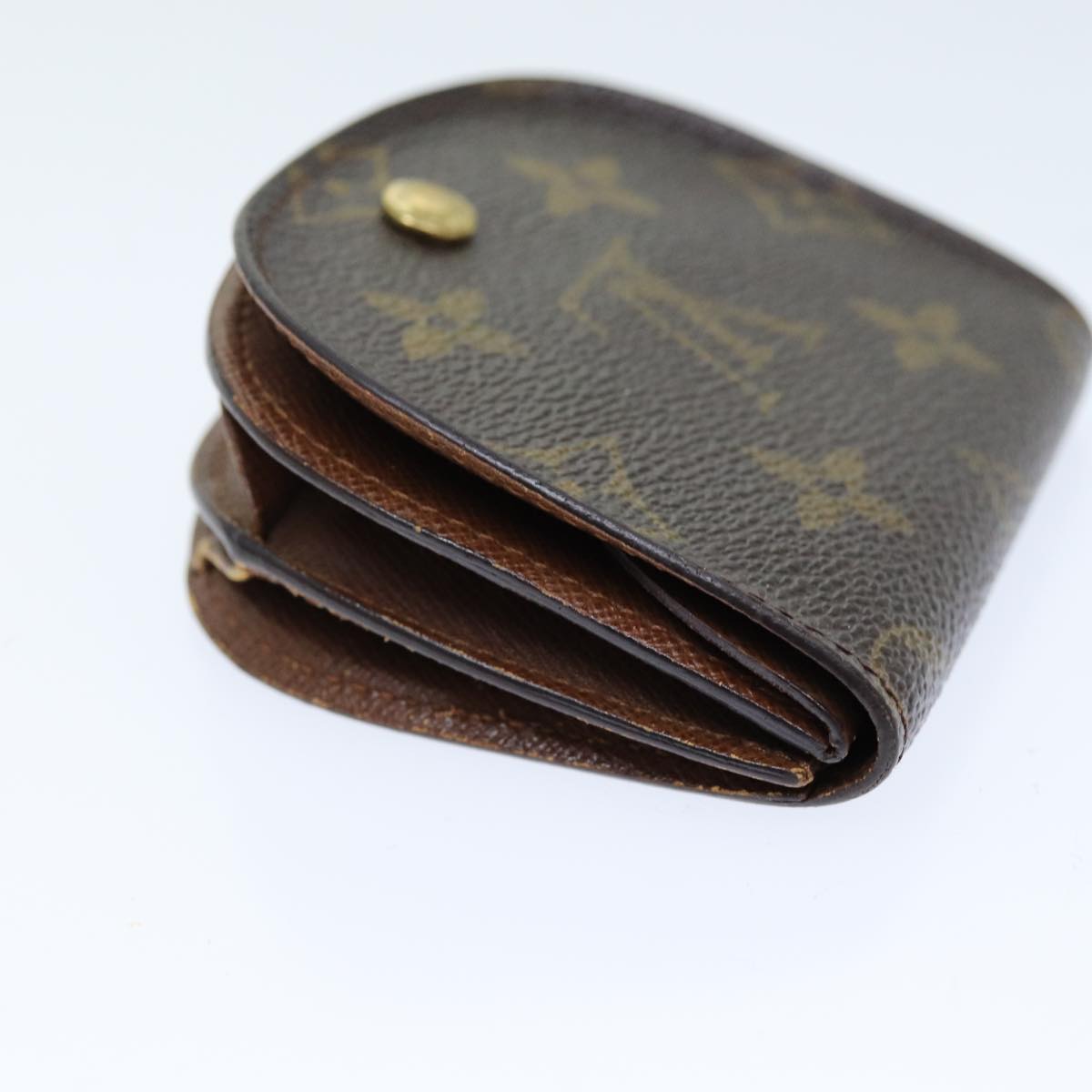 LOUIS VUITTON Monogram Porte Monnaie Guze Coin Purse M61970 LV Auth th4895