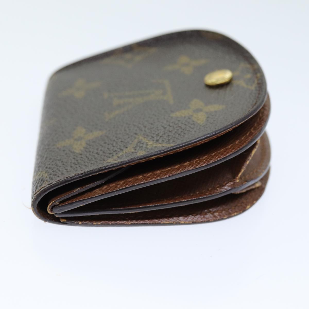 LOUIS VUITTON Monogram Porte Monnaie Guze Coin Purse M61970 LV Auth th4895