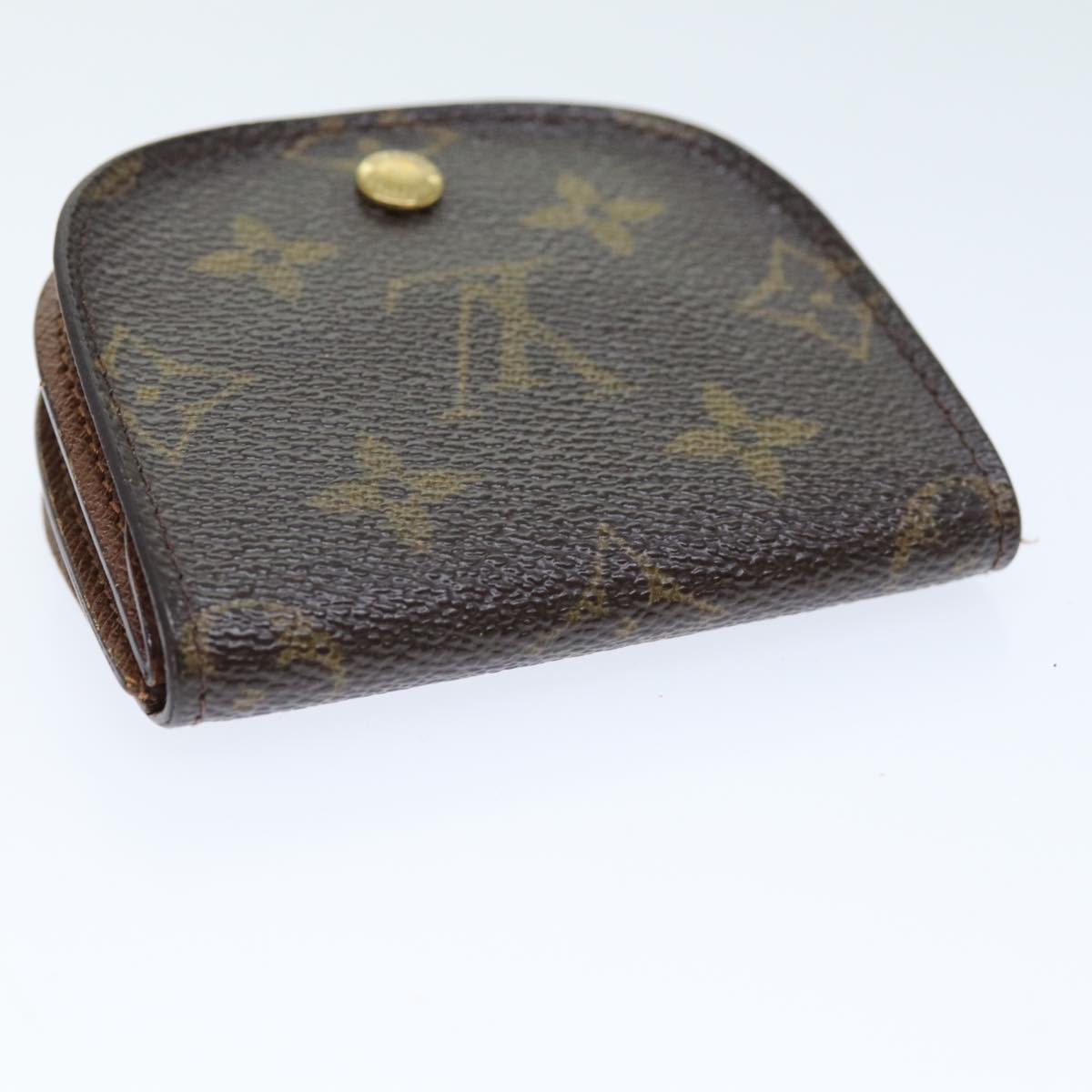 LOUIS VUITTON Monogram Porte Monnaie Guze Coin Purse M61970 LV Auth th4895