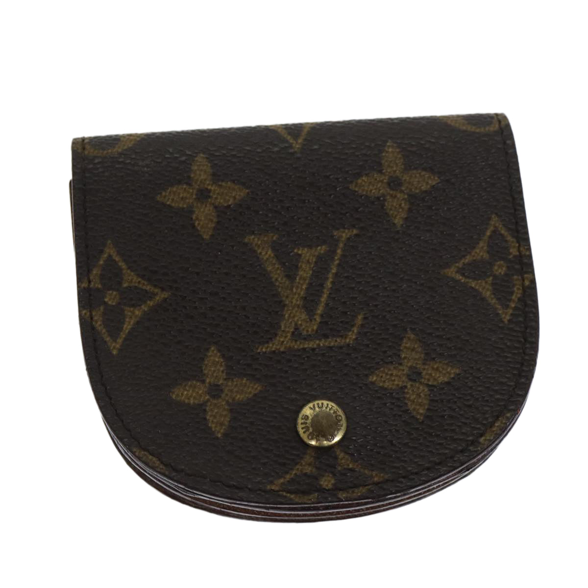 LOUIS VUITTON Monogram Porte Monnaie Guze Coin Purse M61970 LV Auth th4961