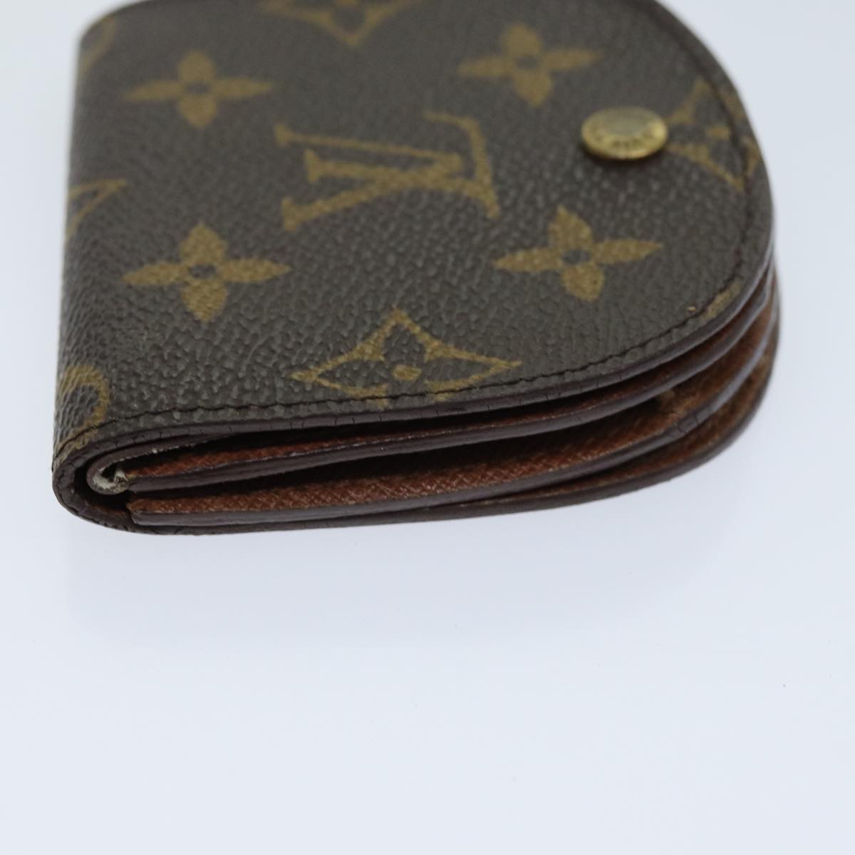 LOUIS VUITTON Monogram Porte Monnaie Guze Coin Purse M61970 LV Auth th4961