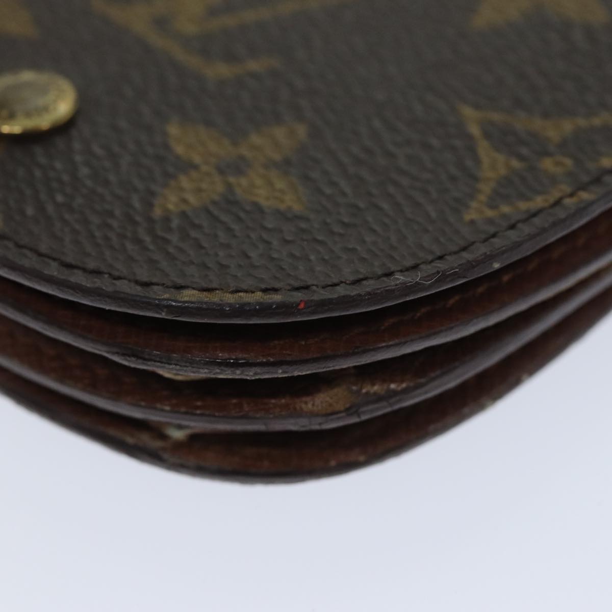 LOUIS VUITTON Monogram Porte Monnaie Guze Coin Purse M61970 LV Auth th4961