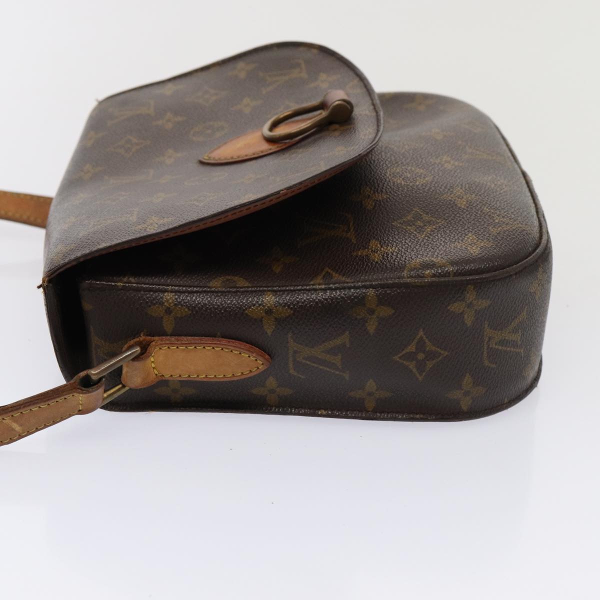 LOUIS VUITTON Monogram Saint Cloud GM Shoulder Bag M51242 Auth th4999