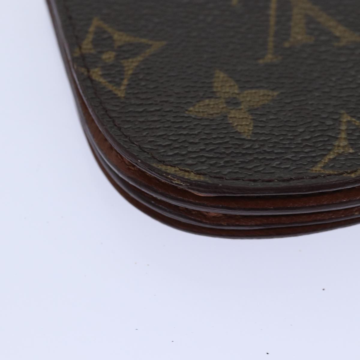 LOUIS VUITTON Monogram Porte Monnaie Guze Coin Purse M61970 LV Auth th5087