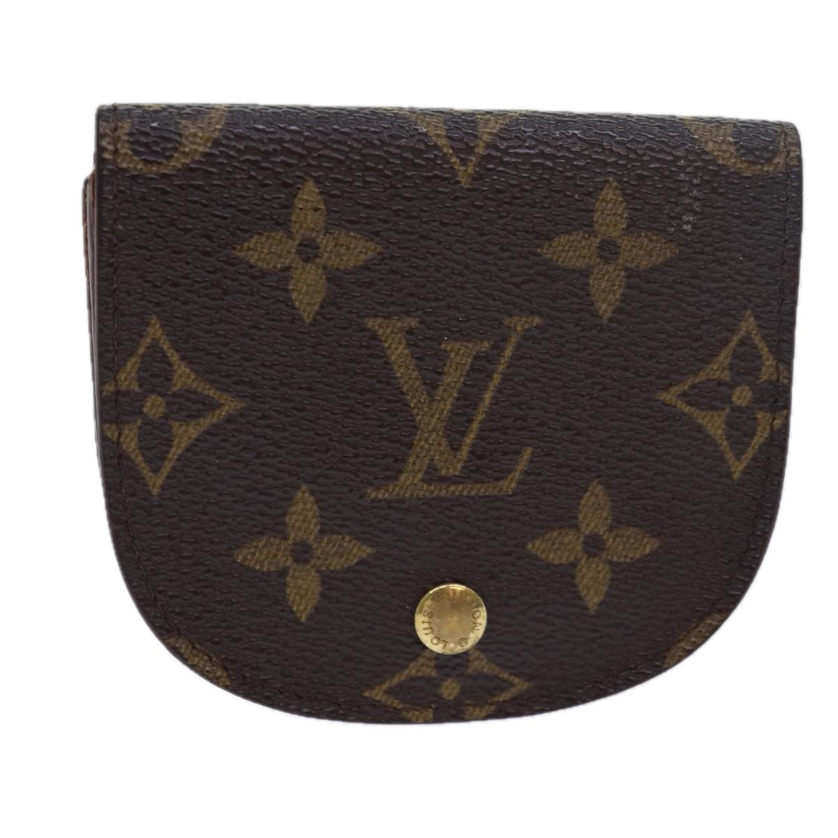 LOUIS VUITTON Monogram Porte Monnaie Guze Coin Purse M61970 LV Auth th5087