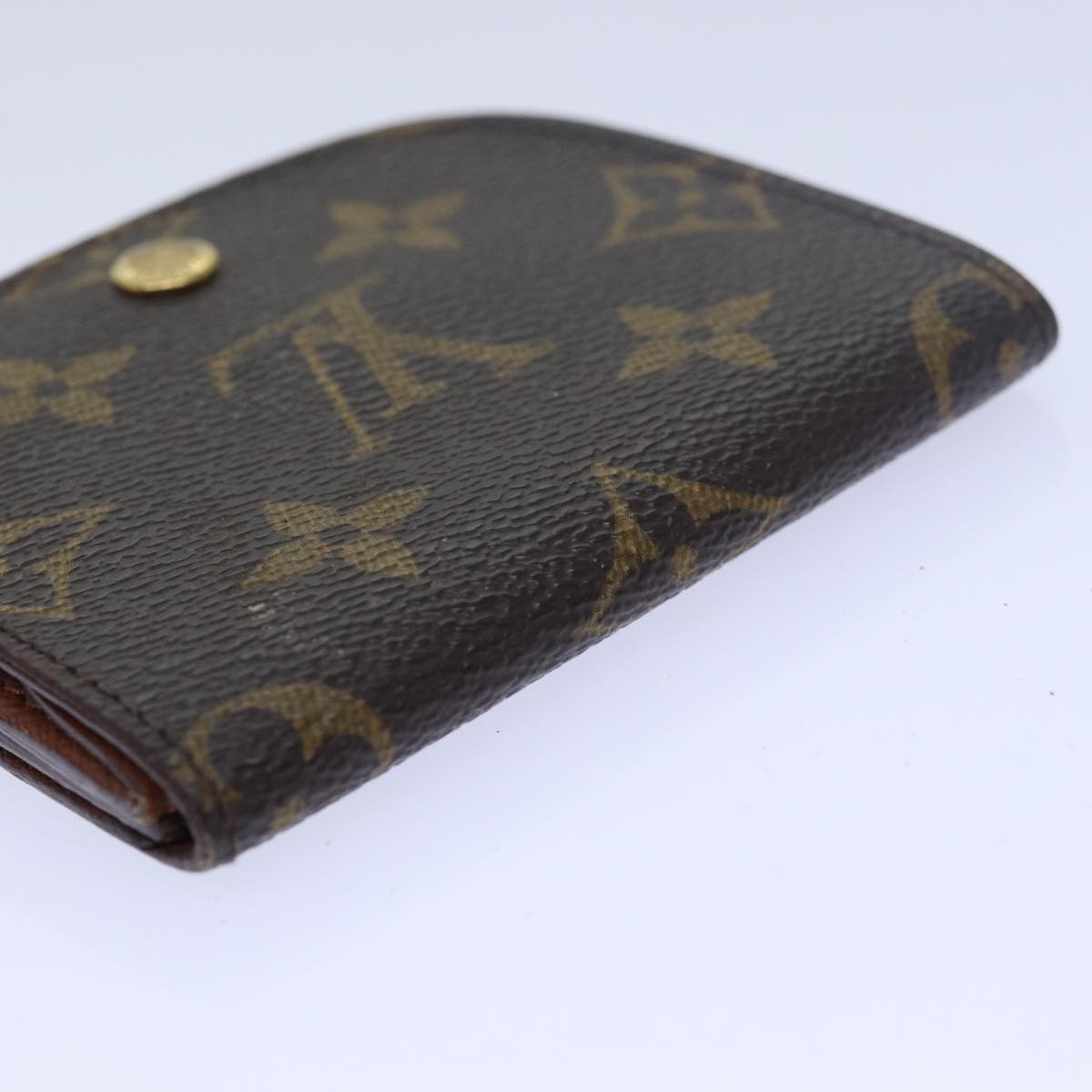 LOUIS VUITTON Monogram Porte Monnaie Guze Coin Purse M61970 LV Auth th5087