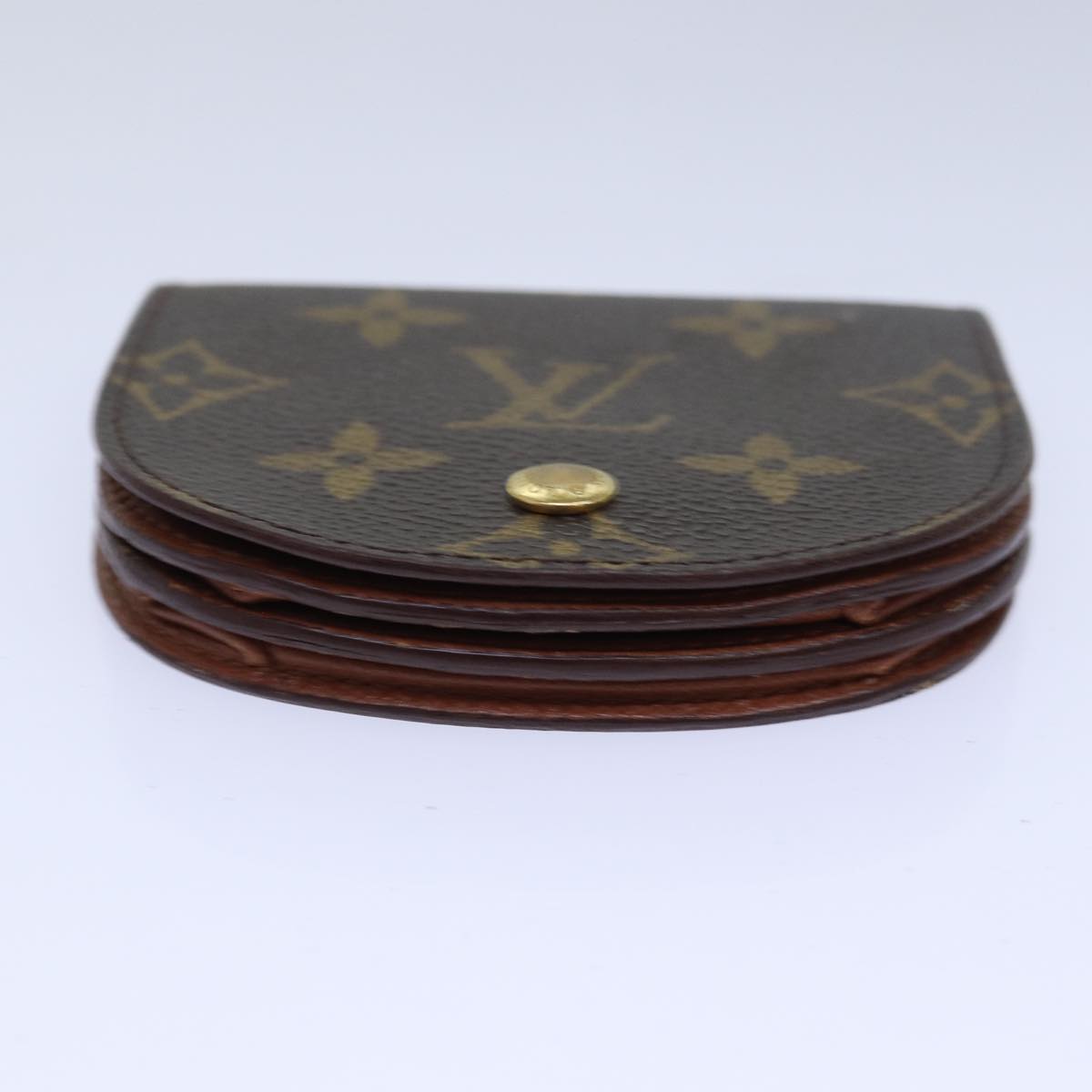 LOUIS VUITTON Monogram Porte Monnaie Guze Coin Purse M61970 LV Auth th5087