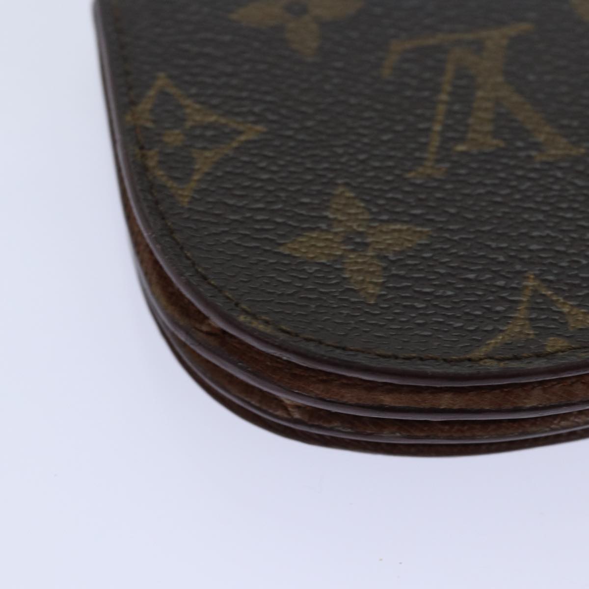 LOUIS VUITTON Monogram Porte Monnaie Guze Coin Purse M61970 LV Auth th5089