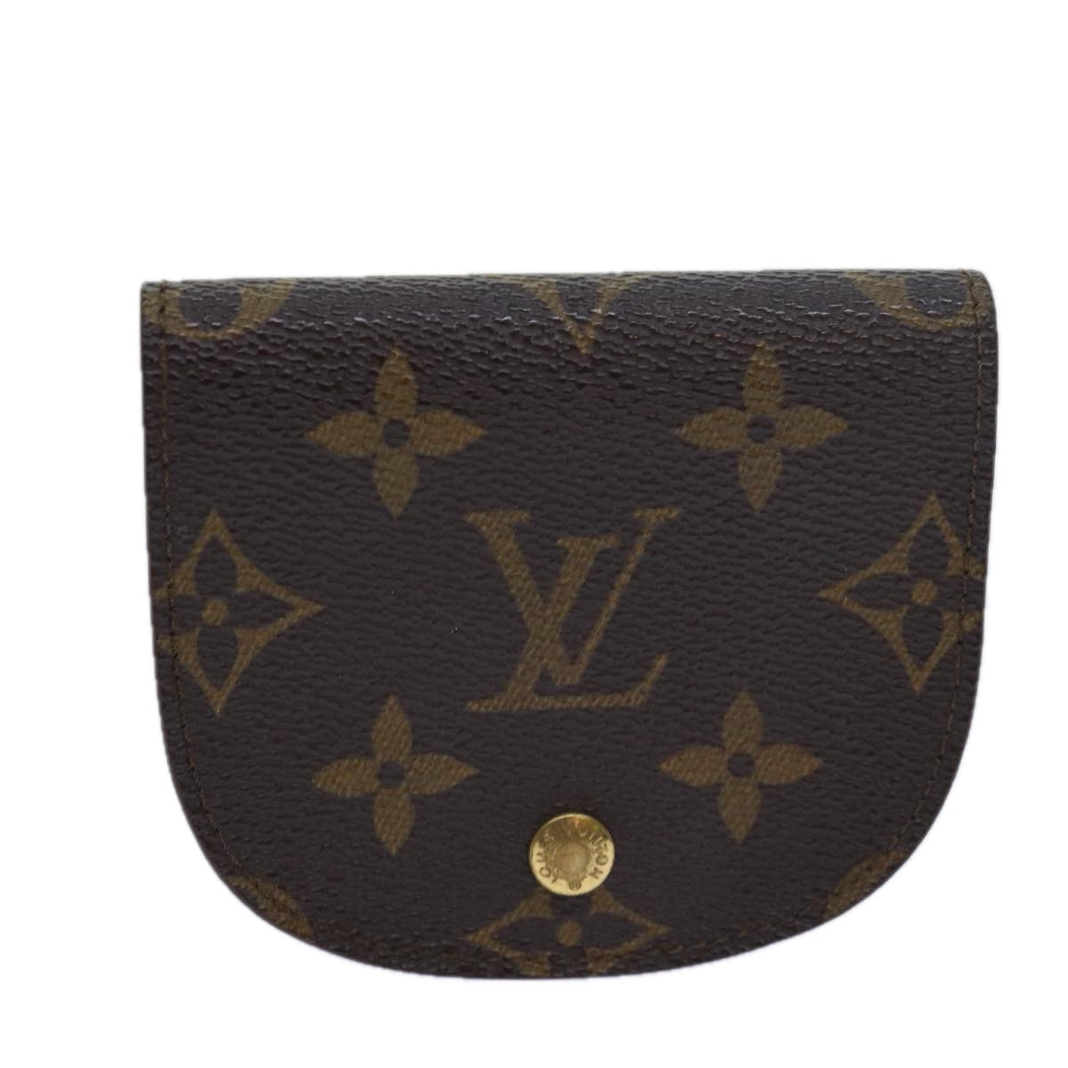 LOUIS VUITTON Monogram Porte Monnaie Guze Coin Purse M61970 LV Auth th5089