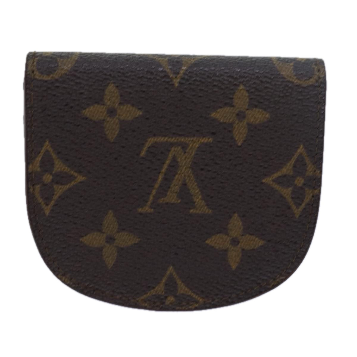 LOUIS VUITTON Monogram Porte Monnaie Guze Coin Purse M61970 LV Auth th5089