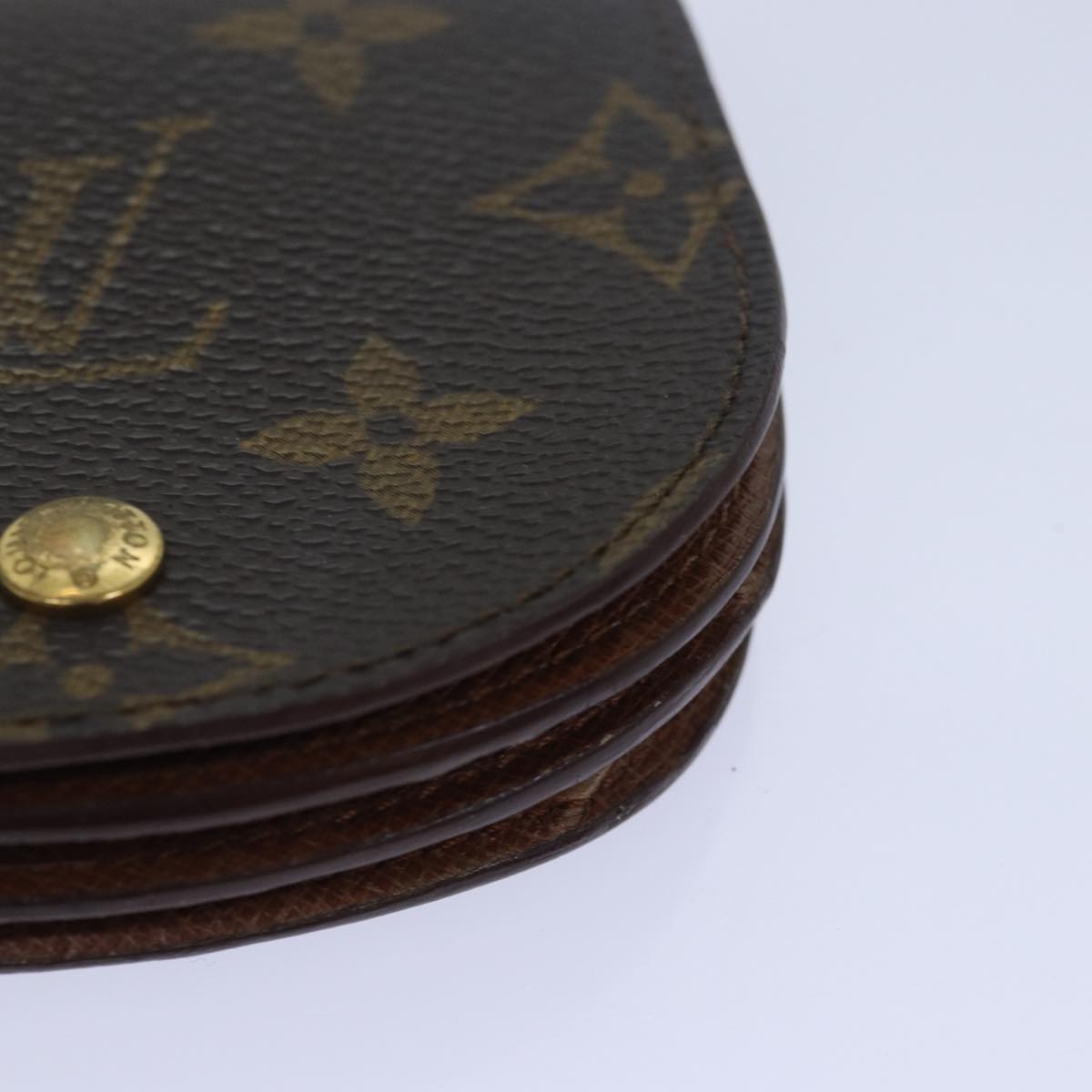 LOUIS VUITTON Monogram Porte Monnaie Guze Coin Purse M61970 LV Auth th5089